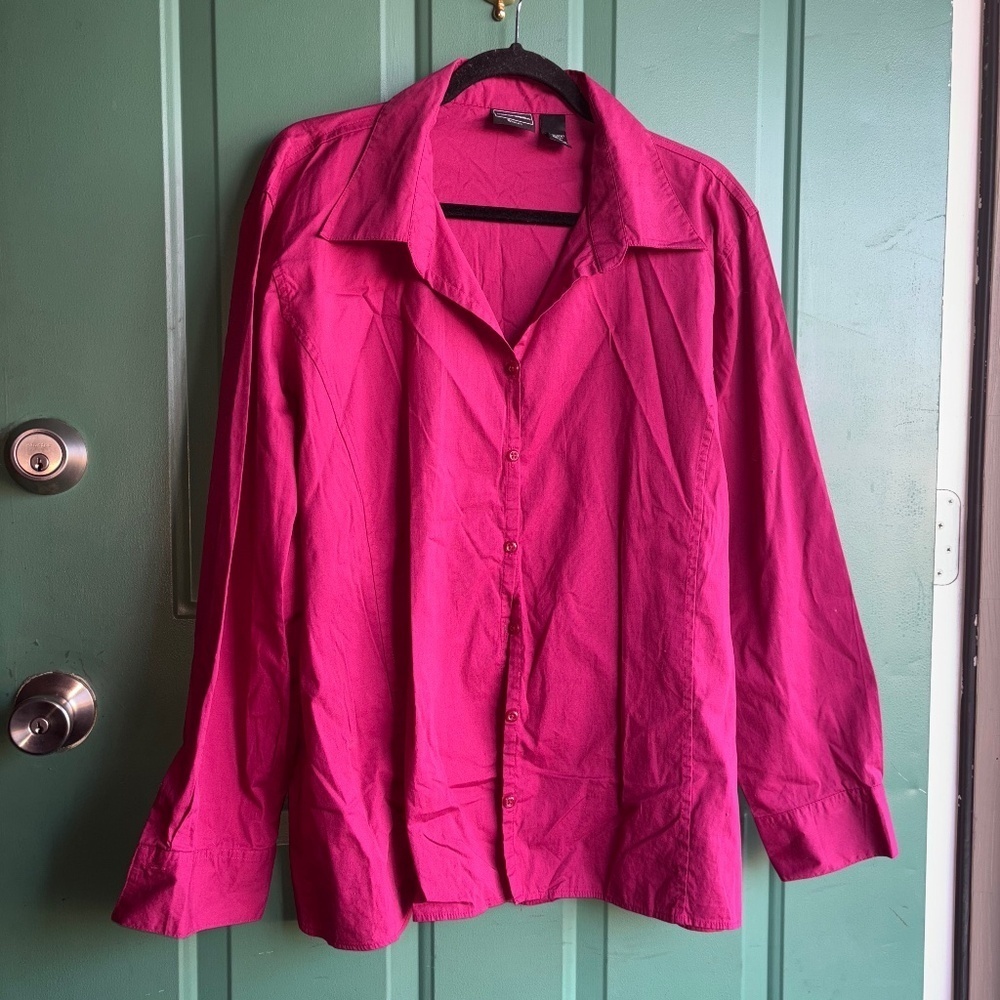 Bobbie Brooks size XL 18w Button down top